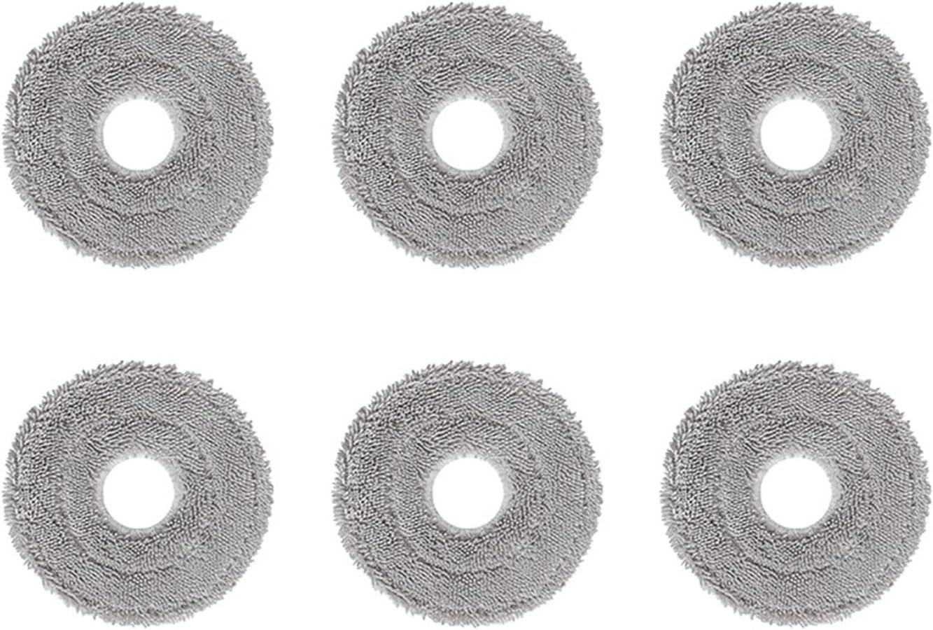 Lot de 6 serpillères rondes de rechange (P70 Pro Ultra, P50 Pro Ultra)